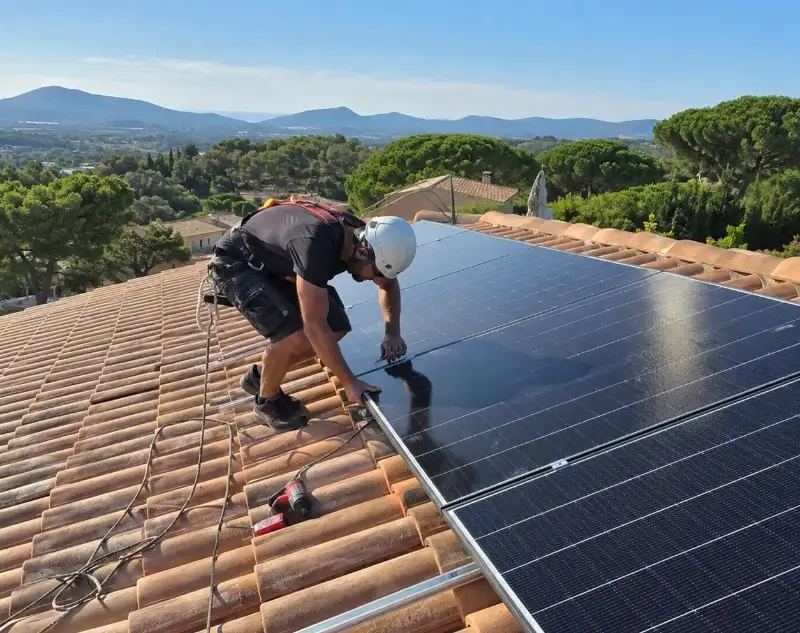 Installateur panneaux solaires Viviers-lès-Montagnes — pose photovoltaïque sur toiture