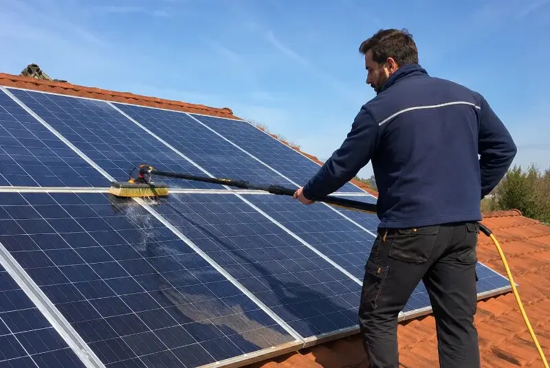 Nettoyage et entretien de panneaux solaires à Viviers-lès-Montagnes